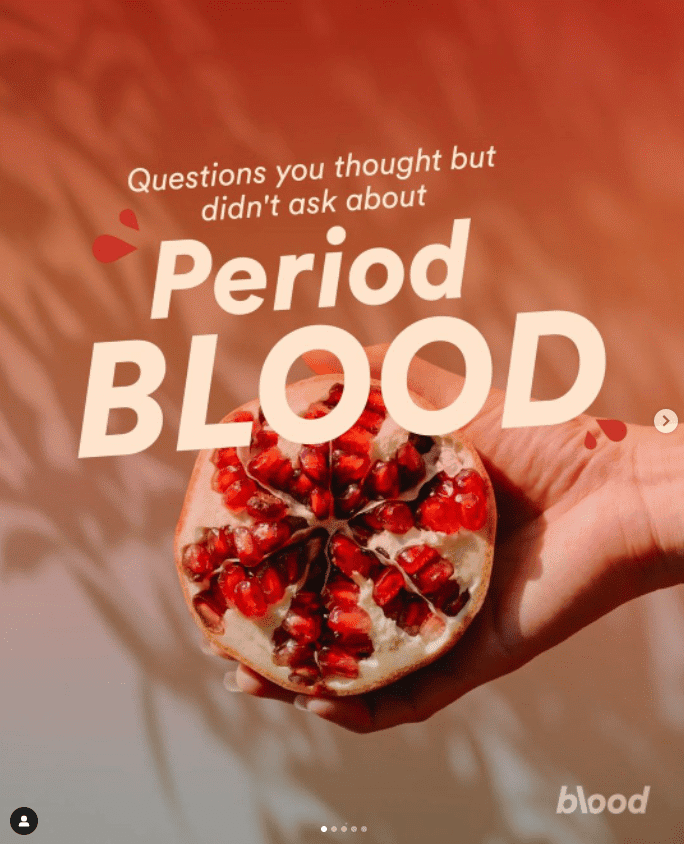 Get.blood - Questions you thought about but didn't ask about Period Blood